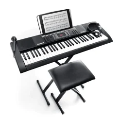 Alesis Keyboards*Melody 61 MkII - 61-Key Keyboard with Speakers + Accessory Pack
