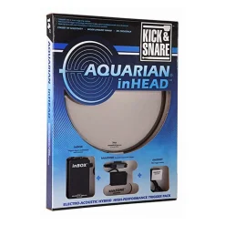 Aquarian Drum Heads*14HPK Inhead Kick & Snare Pak