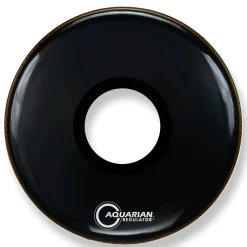 Aquarian Drum Heads*RPT26BK 26" Regulator Large 7" Hole Black