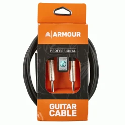 Armour Guitar Cables*NGP10 Guitar Cable - Neutrik Connector Jacks - 10 Foot