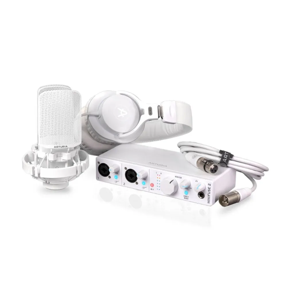 MiniFuse Recording Studio Pack - White>Arturia Discount