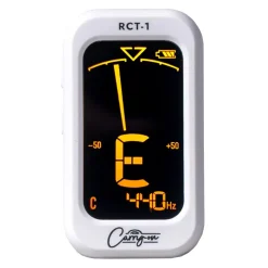 Carry-On Orchestral Accessories*RCT-1WH USB Rechargeable Clip-On Tuner - White