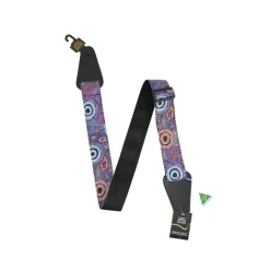 - Aboriginal Art Rag Strap - Yumari Dreaming>Colonial Leather Clearance
