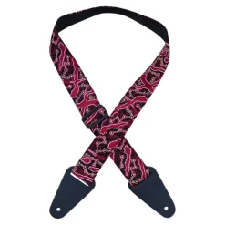 - Aboriginal Art Guitar Strap – Yellow Bush Plum>Colonial Leather Best