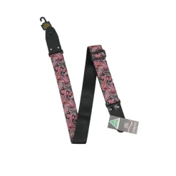 - Paisley Rag Strap - Red>Colonial Leather Online