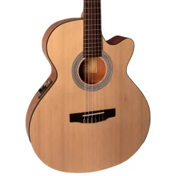 CEC1 OP Slim Body Cutaway with Pickup Classic Guitar>Cort Clearance