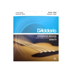 D'Addario Acoustic Bass*D'Addario - EPBB170 - Set Acoustic Bass Strings PB 45-100 - Acoustic Bass Strings