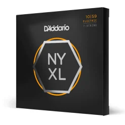 D'Addario Guitar Strings*D'Addario NYXL 7 String 10-59