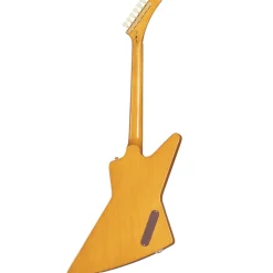 - 1958 Korina Explorer Electric Guitar Left Handed - Aged Natural><noscript><img width=