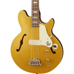 Epiphone Hollow Body*Jack Casady Bass - Metallic Gold