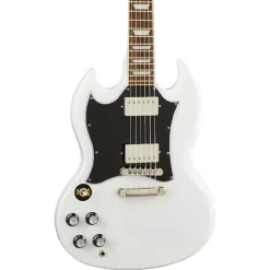 SG Standard Left Handed Alpine White>Epiphone Hot