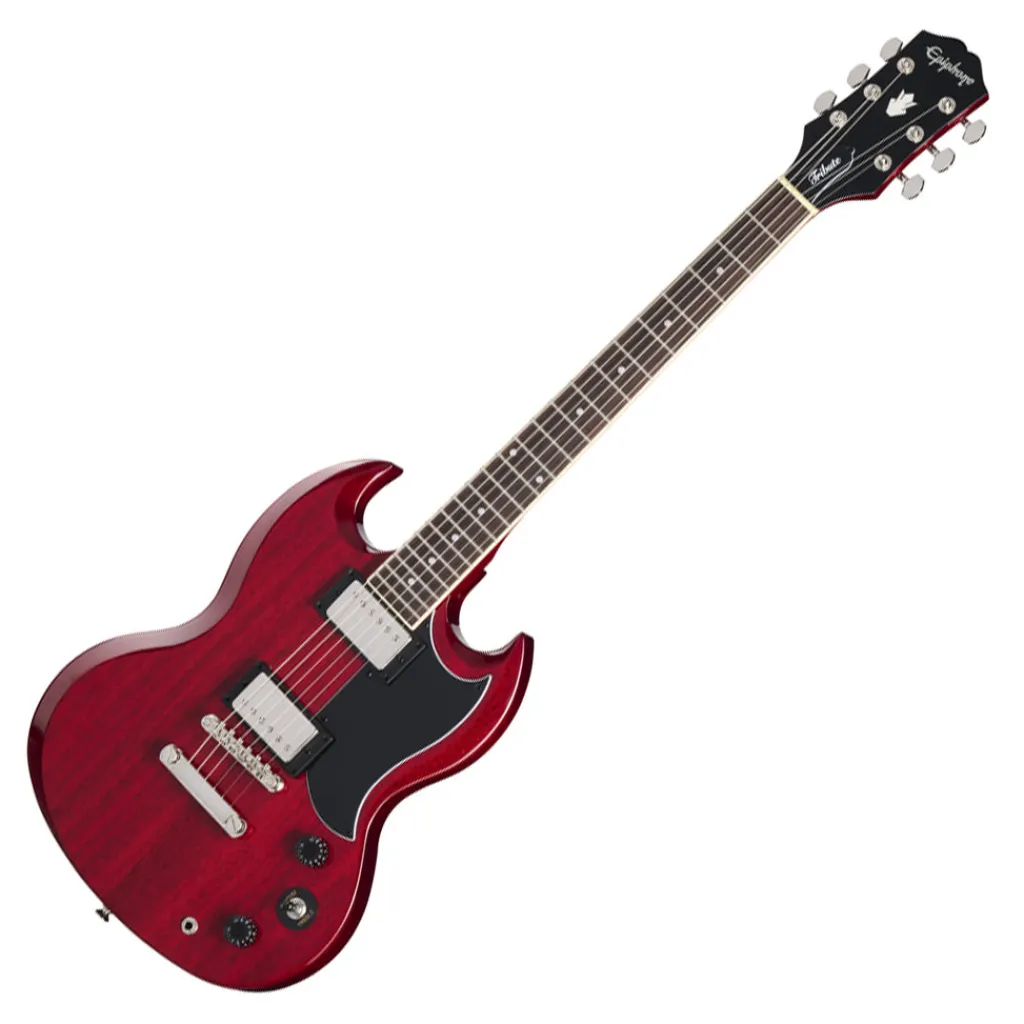 SG Tribute - Cherry>Epiphone Hot