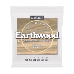 2350 Earthwood Bell Bronze Acoustic Guitar Strings - .010-.050 Extra Light>Ernie Ball Hot