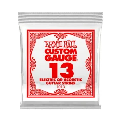 1013 Single Strings Plain .13 | Fretted Instrument Strings | E1013>Ernie Ball Outlet