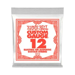1012 Single Strings Plain .12 | Fretted Instrument Strings | E1012>Ernie Ball Clearance