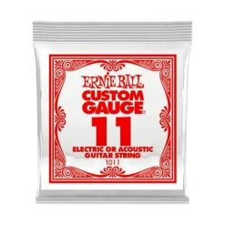 1011 Single Strings Plain .11 | Fretted Instrument Strings | E1011>Ernie Ball Fashion