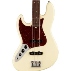 - American Professional II Jazz Bass Left-Hand - Rosewood Fingerboard - Olympic White>Fender New