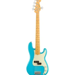 - American Professional II Precision Bass® V - Maple Fingerboard - Miami Blue>Fender Discount