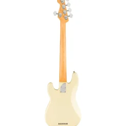 - American Professional II Precision Bass® V - Rosewood Fingerboard - Olympic White><noscript><img width=