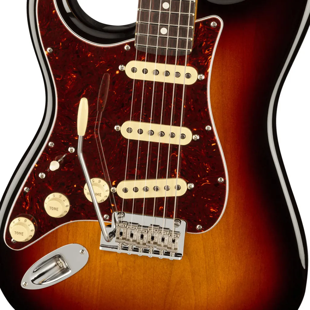 - American Professional II Stratocaster® Left-Hand - Rosewood Fingerboard - 3-Color Sunburst>Fender Best