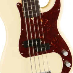 - American Professional II Precision Bass® V - Rosewood Fingerboard - Olympic White><noscript><img width=