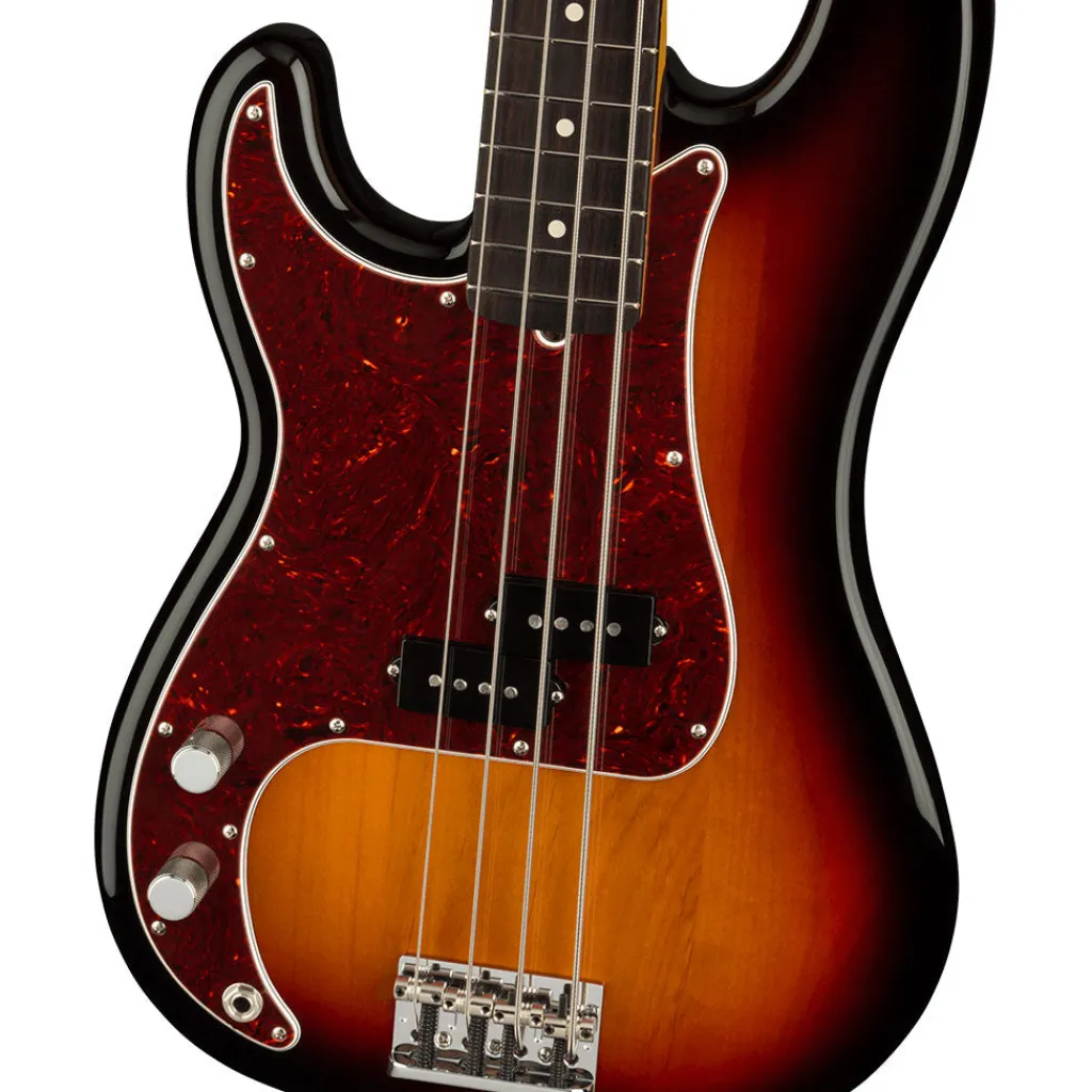 - American Professional II Precision Bass® Left-Hand - Rosewood Fingerboard - 3-Color Sunburst>Fender Sale