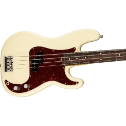 - American Professional II Precision Bass® - Rosewood Fingerboard - Olympic White><noscript><img width=