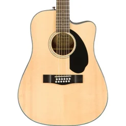 Fender 12 String*- CD-60SCE Dreadnought 12-string, Walnut Fingerboard - Natural