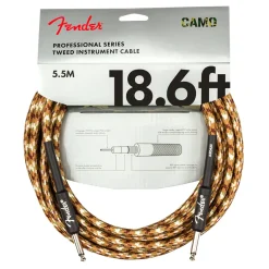 - Professional Series Instrument Cable, Straight/Straight, 18.6', Desert Camo>Fender Discount