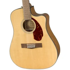 Fender 12 String*CD-140SCE 12-String, Walnut Fingerboard, Natural w/Case