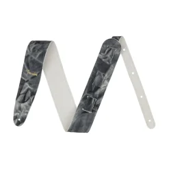 Tie Dye Leather Strap in Black>Fender Outlet