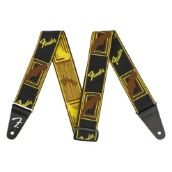 Weightless Mono Strap - Black/Yellow/Brown>Fender Discount