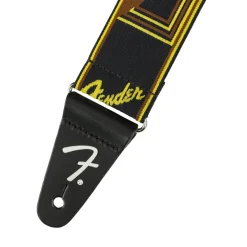 Weightless Mono Strap - Black/Yellow/Brown>Fender Discount