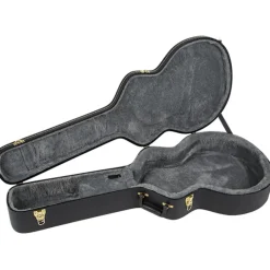 - G6241FT 16" Hollow Body Flat Top Hardshell Case - Black>Gretsch Clearance