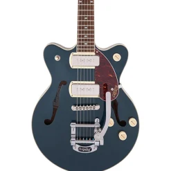 - G2655T-P90 Streamliner™ Center Block Jr. Double-Cut P90 with Bigsby® - Laurel Fingerboard - Two-Tone Midnight Sapphire and Vintage Mahogany Stain>Gretsch Best