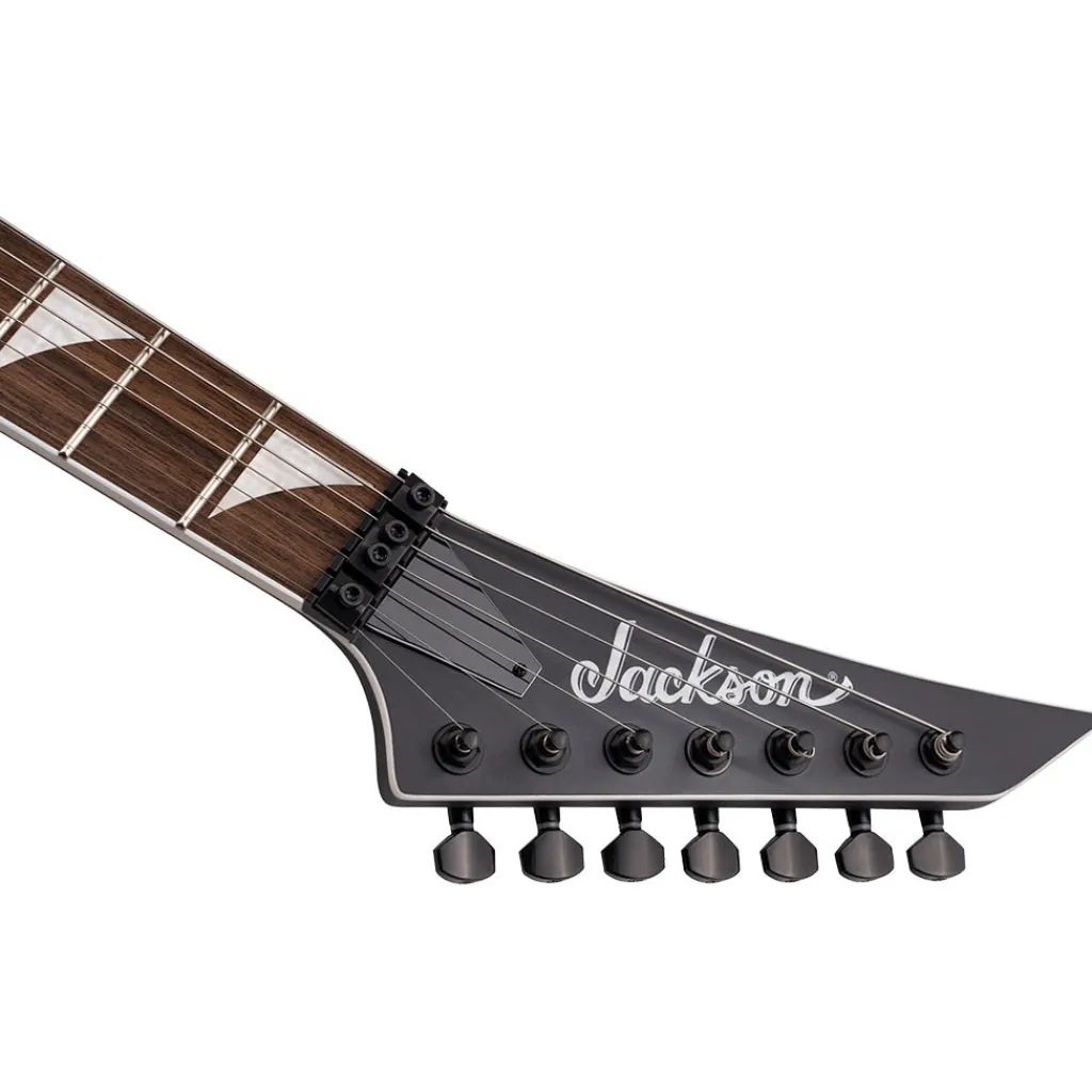 - X Series Rhoads RRX24-MG7, Laurel Fingerboard, Satin Black with Primer Gray Bevels | Electric Guitars | 2916787568>Jackson Hot