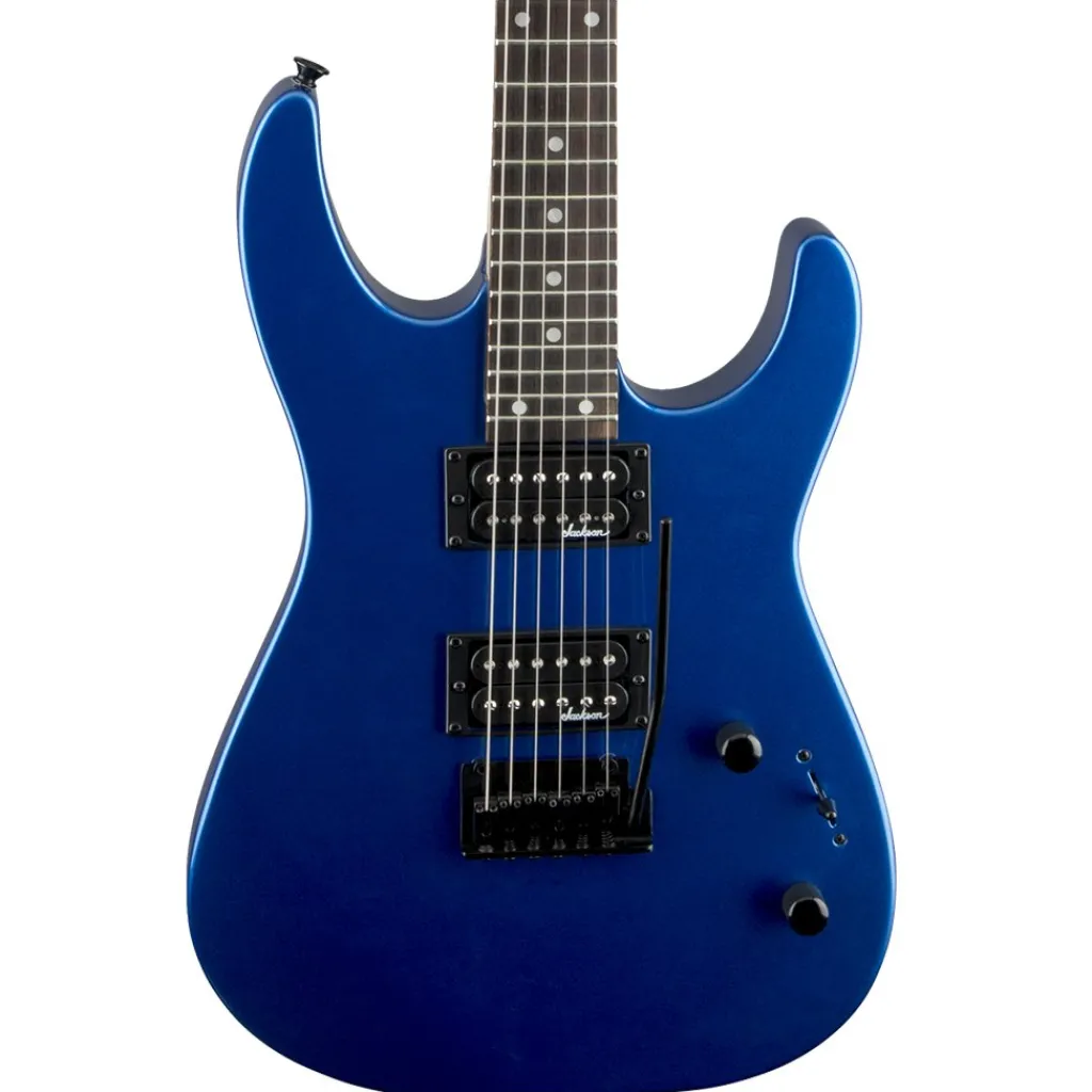 - JS Series Dinky JS12 - Metallic Blue - Amaranth Fingerboard | Electric Guitars | 2910112527>Jackson Hot