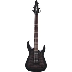 - JS Series Dinky Arch Top JS22Q-7 DKA HT, Amaranth Fingerboard, Transparent Black Burst | Electric Guitars | 2918804585>Jackson New