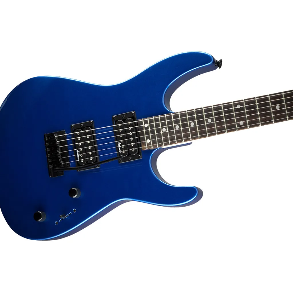 - JS Series Dinky JS12 - Metallic Blue - Amaranth Fingerboard | Electric Guitars | 2910112527>Jackson Hot