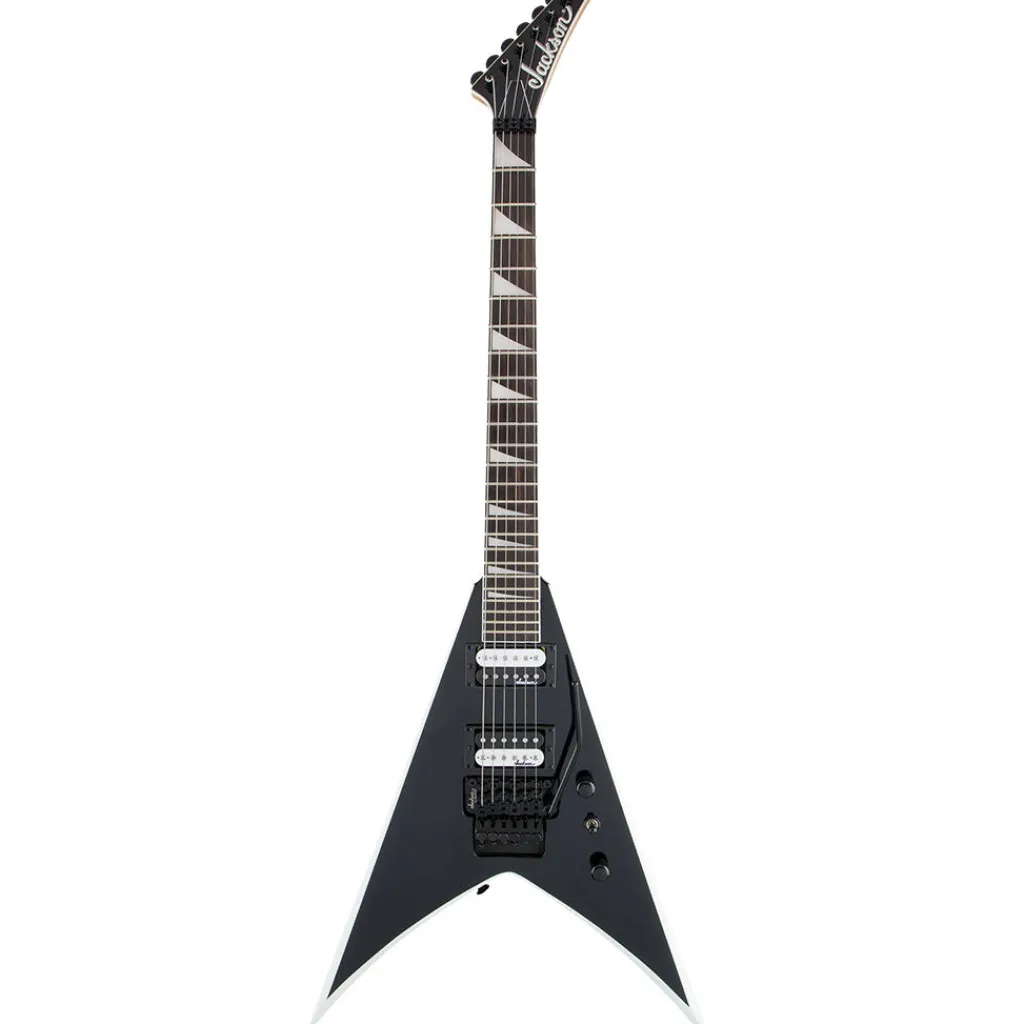 - JS Series King V JS32, Amaranth Fingerboard, Black with White Bevels | Electric Guitars | 2910124572>Jackson New