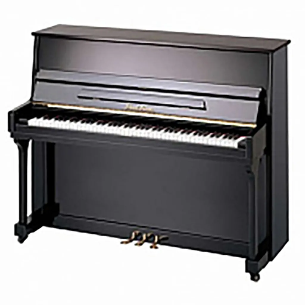 - KHB-2 Heritage Series Vertical Piano - Ebony Polish>Kayserburg Sale