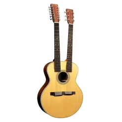 Grand J-28E DN Grand Jumbo Double Neck Guitar - Natural>Martin Best
