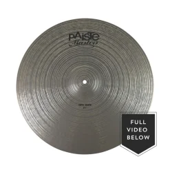 Paiste Cymbal Vault*21" Masters Dry Ride