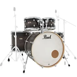 22" Decade Maple 5-Piece Drum Kit Package with Zildjian Cymbals (I Series Pro) & 930 Series Hardware - Satin Black Burst>Pearl Sale