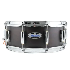 14"x5.5" Masters Complete Snare Drum - Antique Walnut>Pearl Hot