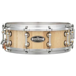 14"x5" StaveCraft Thai Oak with Makha DadoLoc Snare Drum>Pearl Discount