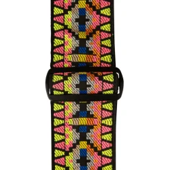 Wide Retro Jacquard Strap, Salmon>PRS Best