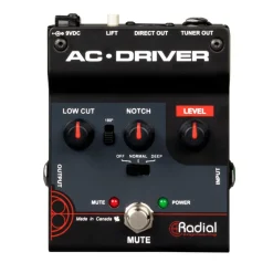 AC-DRIVER - Acoustic Preamp with Feedback Control>Radial Outlet
