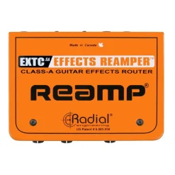 Radial Re-Ampers & Routing*EXTC-SA - Effects Loop Interface Connects Guitar Pedals to the Recording System