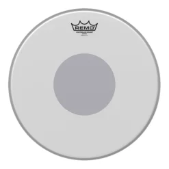 13" Control Sound Coated Batter - Black Dot>Remo Clearance